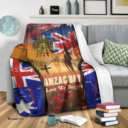ANZAC Day World War II Commemoration 39 45 Premium Blanket