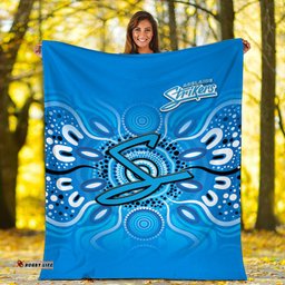 Adelaide Strikers Aboriginal Cricket Blanket