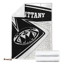 Brittany Rugby Premium Blanket Celtic Bretagne Rugby Ball