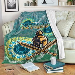 Titans Rugby Blanket Custom Super Titans Blanket