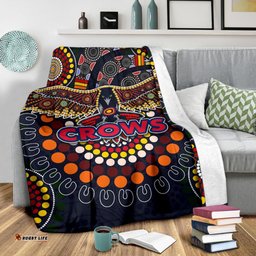 Adelaide Premium Blanket Indigenous Crows 06