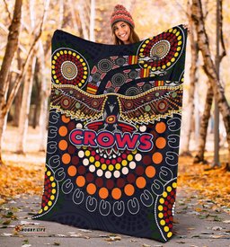 Adelaide Premium Blanket Indigenous Crows 06