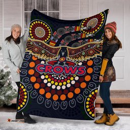 Adelaide Premium Blanket Indigenous Crows 06