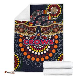 Adelaide Premium Blanket Indigenous Crows 06