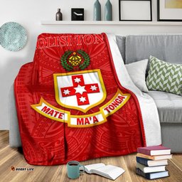 Kolisi Tonga Premium Blanket Mate Ma'a Tonga Unique Rugby Style 09