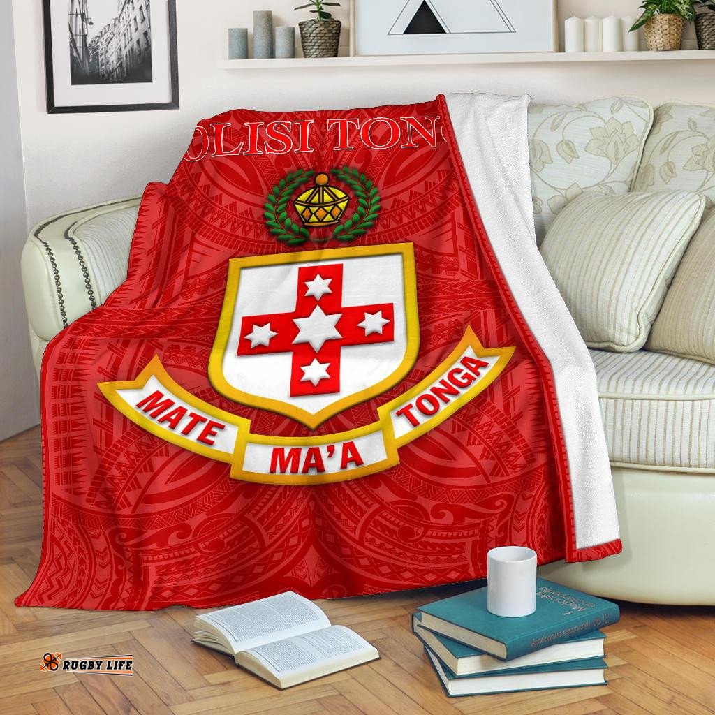 Kolisi Tonga Premium Blanket Mate Ma'a Tonga Unique Rugby Style 09