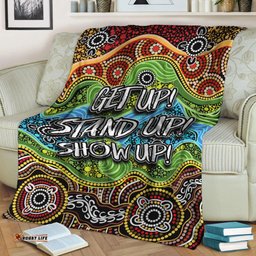 NAIDOC Week Premium Blanket Indigenous Style