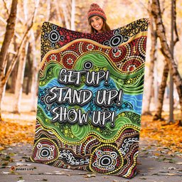 NAIDOC Week Premium Blanket Indigenous Style