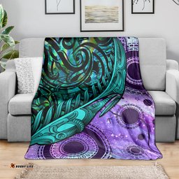 New Zealand Paua Shell With Australia Opal Unique Combine Blanket