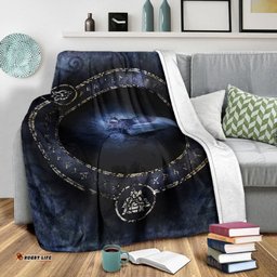 Celtic Premium Blanket Celtic Raven