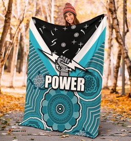 Port Adelaide Premium Blanket Power 06