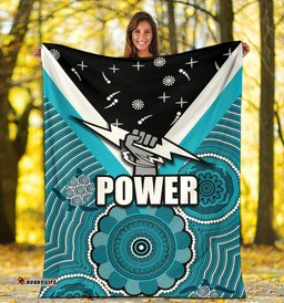 Port Adelaide Premium Blanket Power 06