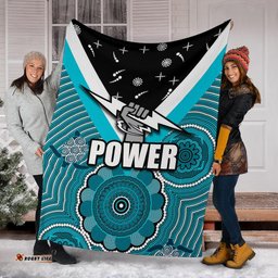 Port Adelaide Premium Blanket Power 06