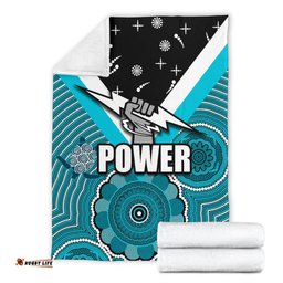 Port Adelaide Premium Blanket Power 06