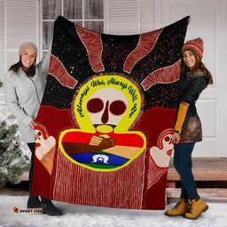 Aboriginal and Torres Strait Islanders Premium Blanket NAIDOC Style