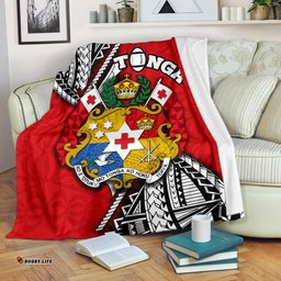 Tonga Rugby Premium Blanket Polynesian Style Pinwheel 02