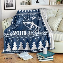 Custom Geelong Cats Football Blanket Christmas Vibe 04