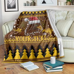 hawks football blanket spectemur agendo christmas vibe 2023