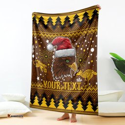hawks football blanket spectemur agendo christmas vibe 2023