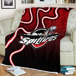 Sporties Spitfires Mix Aboriginal Blanket