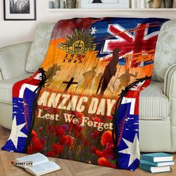 Australia ANZAC Day Premium Blanket ANZAC Day Commemoration 1939 1945