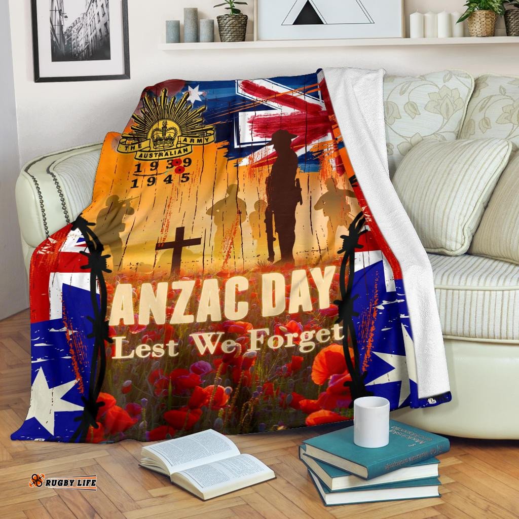 Australia ANZAC Day Premium Blanket ANZAC Day Commemoration 1939 1945
