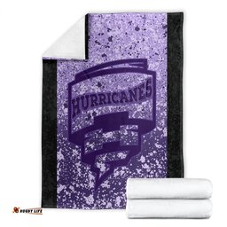 Hobart Hurricanes Custom Blanket BBL Cricket Team 2024