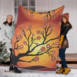 Aboriginal Blanket Australia Aboriginal Tree