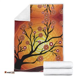 Aboriginal Blanket Australia Aboriginal Tree