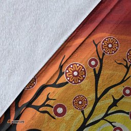Aboriginal Blanket Australia Aboriginal Tree