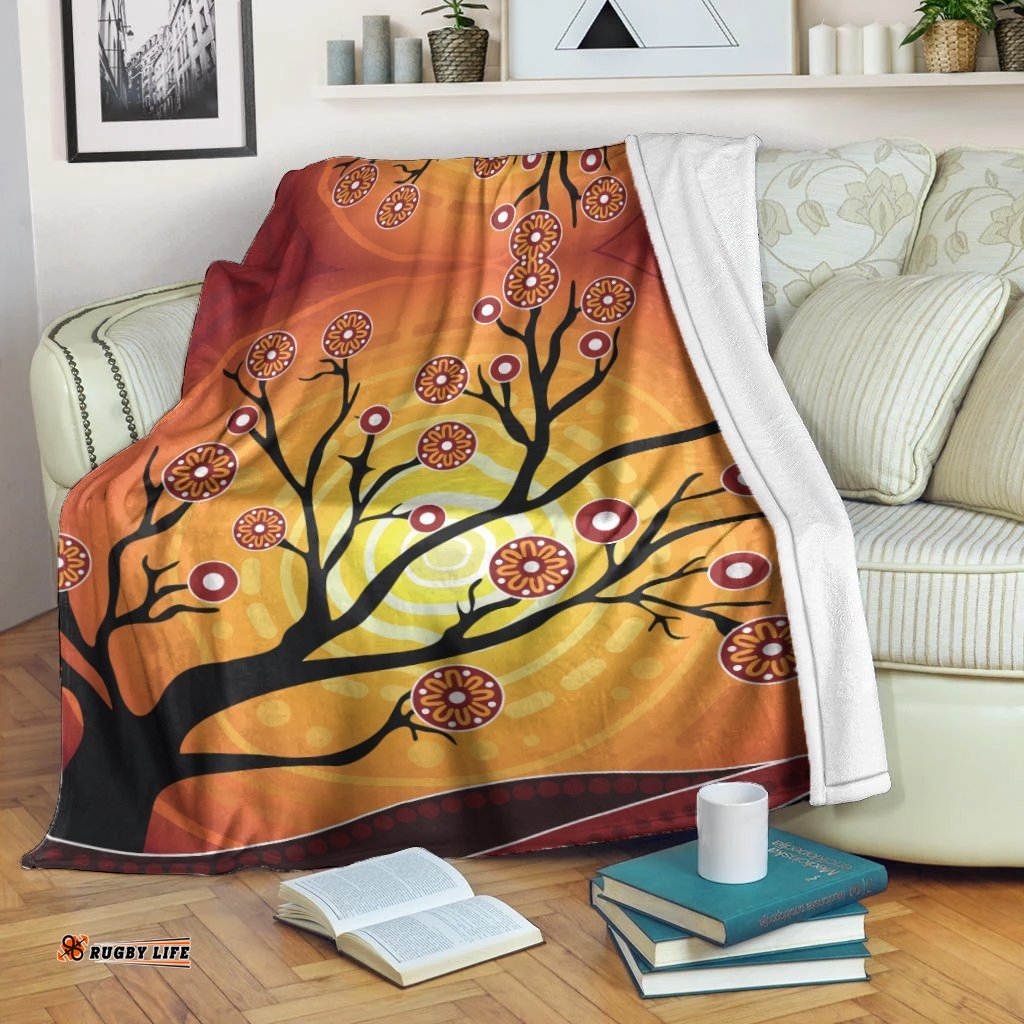Aboriginal Blanket Australia Aboriginal Tree