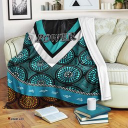 Power Indigenous Premium Blanket Proud Port Adelaide
