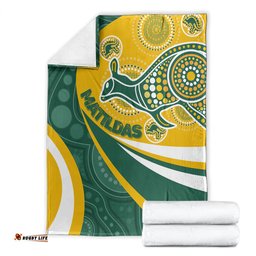 Australia Matildas Indigenous Blanket Go Tilly Special