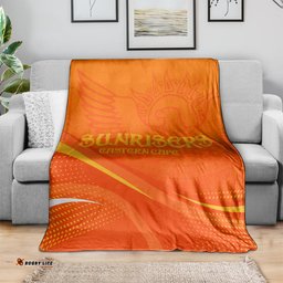 Sunrisers Eastern Cape Custom Blanket South African Cricket 2024 Sporty