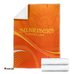 Sunrisers Eastern Cape Custom Blanket South African Cricket 2024 Sporty