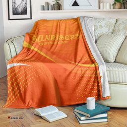 Sunrisers Eastern Cape Custom Blanket South African Cricket 2024 Sporty