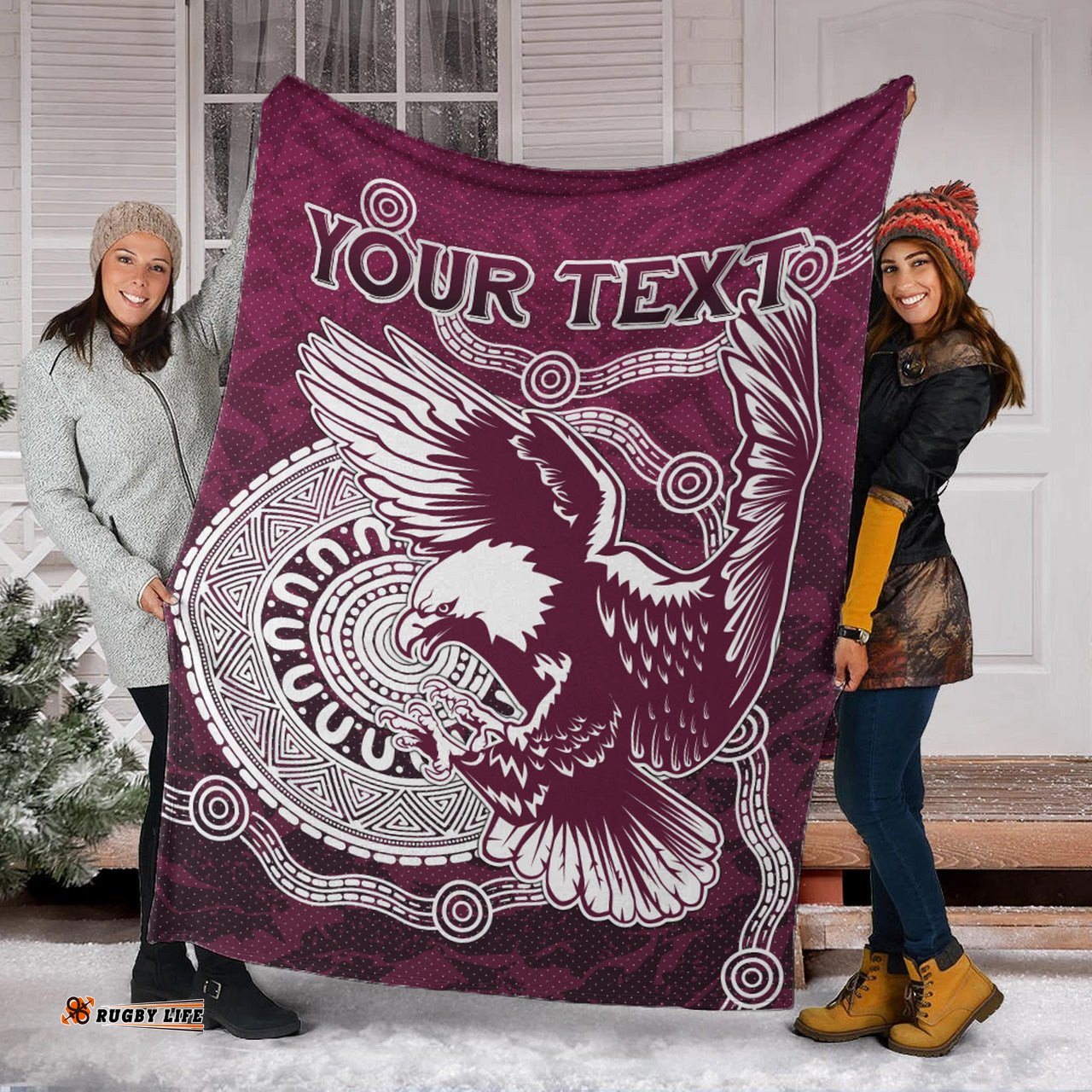 Sea Eagles Rugby Blanket Custom Super Eagles Blanket