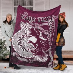 Sea Eagles Rugby Blanket Custom Super Eagles Blanket