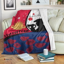 ANZAC Day Premium Blanket We will remember Them 07