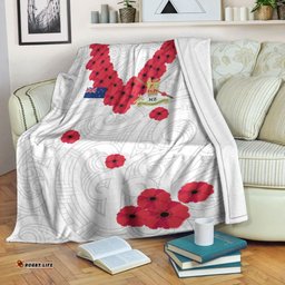 New Zealand ANZAC Day Army Premium Blanket