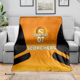 Custom Scorchers Cricket Champions Blanket Made Tough