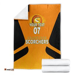 Custom Scorchers Cricket Champions Blanket Made Tough