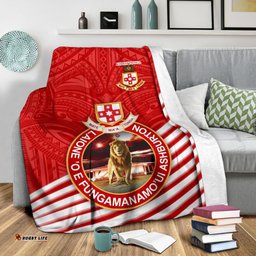 Kolisi Tonga Premium Blanket Mate Ma'a Tonga Rugby Style 04