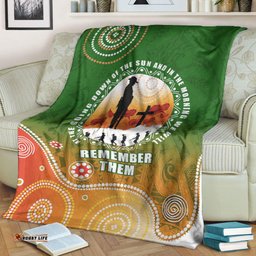 ANZAC New Zealand Maori Australia Indigenous Premium Blanket