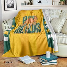 Australia Soccer Blanket Go Matildas Dynamic National Colors