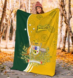 Australia Blanket Australia Coat Of Arm In Style