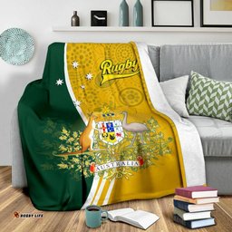 Australia Blanket Australia Coat Of Arm In Style