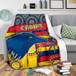Adelaide Premium Blanket Indigenous Crows 04