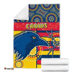 Adelaide Premium Blanket Indigenous Crows 04