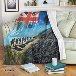 New Zealand ANZAC Day Lest We Forget Premium Blanket